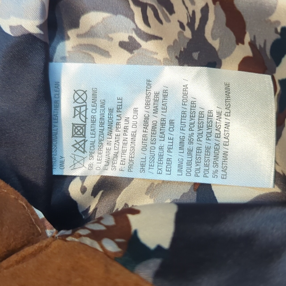 NWT Isaac Mizrahi Live Leather Jacket - Picture 5 of 5